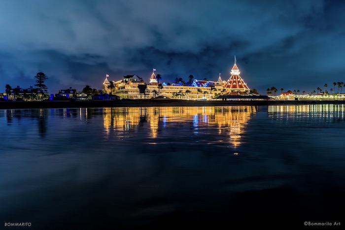 View of Coronado in San Diego