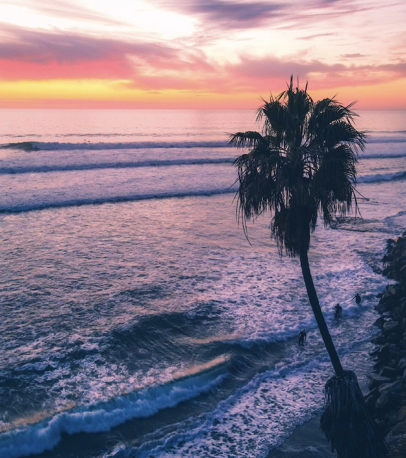 Swami's Beach in Encinitas