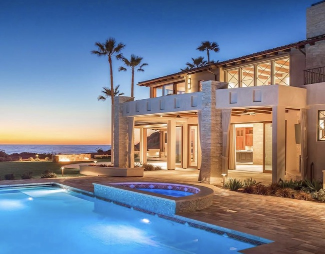 Mediterranean-style home in San Diego