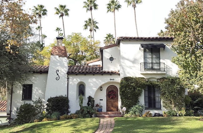 Mission-style home in San Diego